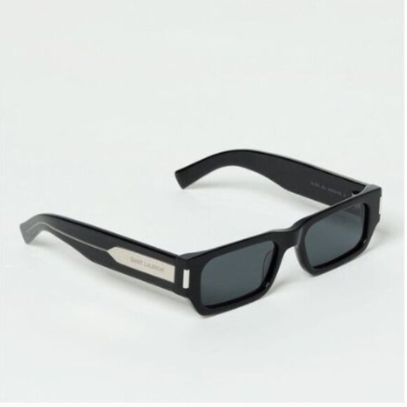 NEW Saint Laurent Sunglasses Woman Men Black Saint Laurent Eyewear - Picture 1 of 5
